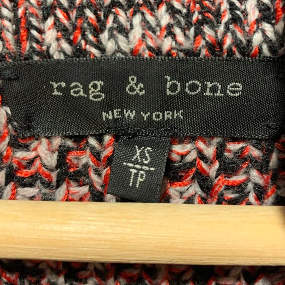 rag & bone~ Cool Speckled Textured Sweater - Picture 2 of 13